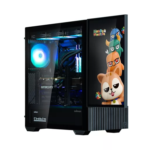 Zalman Z10 DS Midi Tower Fekete