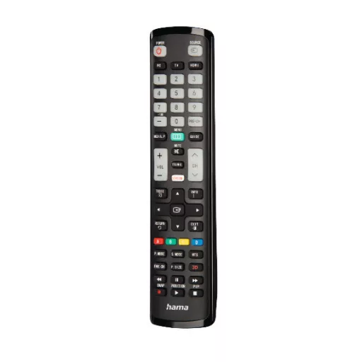 Hama 00221060 távirányító Vezeték nélküli infravörös TV Nyomógombok