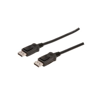   ASSMANN Electronic AK-340100-010-S DisplayPort kábel 1 M Fekete