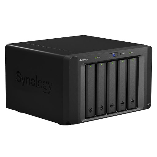 Synology DX517 lemeztömb 0 TB Asztali Fekete
