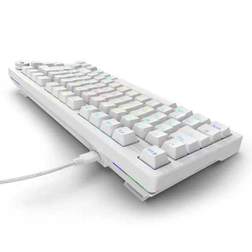 Sharkoon SGK25 billentyűzet Otthoni USB QWERTZ Német Fehér