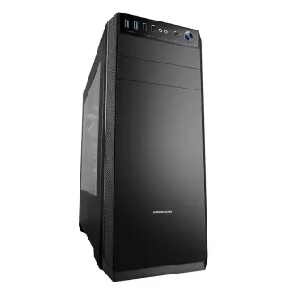 Modecom Oberon Pro Midi Tower Fekete
