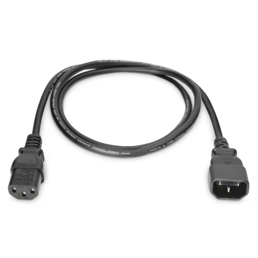Digitus AK-440201-050-S tápkábel Fekete 5 M IEC C14 IEC C13