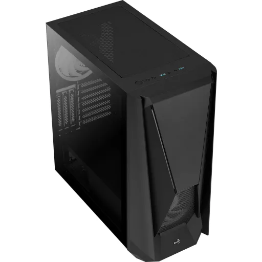 Aerocool Visor Midi Tower Fekete