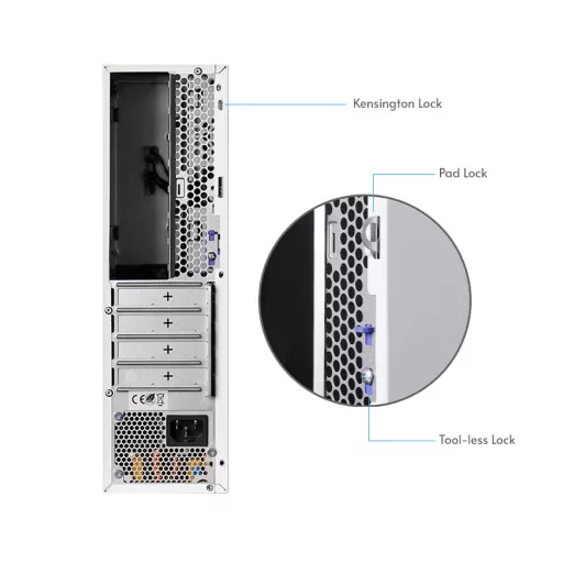 Chieftec BE-10W-300 Small Form Factor (SFF) Fehér 300 W