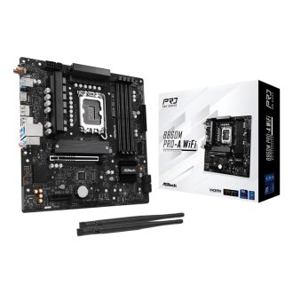   Asrock B860M Pro-A WiFi Intel B860 LGA 1851 (Socket V1) Micro ATX