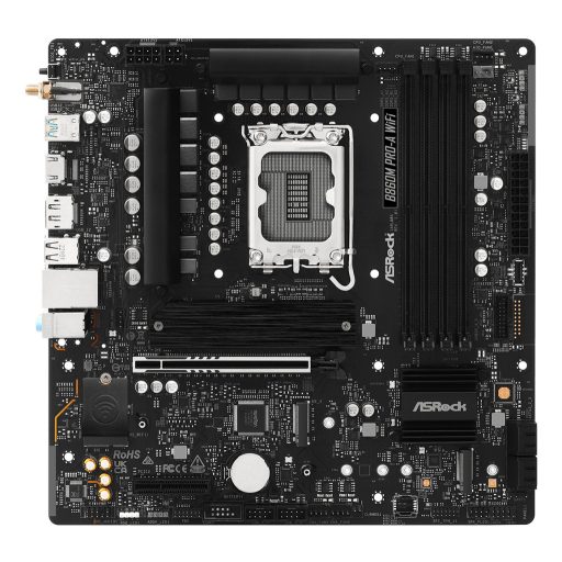 Asrock B860M Pro-A WiFi Intel B860 LGA 1851 (Socket V1) Micro ATX
