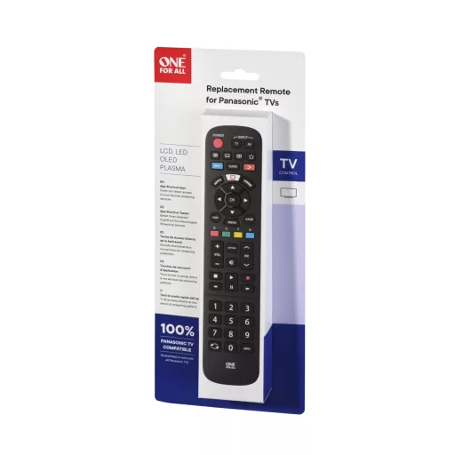 One For All TV Replacement Remotes URC4914 távirányító Vezeték nélküli infravörös Nyomógombok