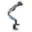 Thermaltake GEA-MSR-SMSBLK-01 asztali TV konzol 124,5 cm (49") Fekete, Szürke