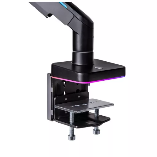 Thermaltake GEA-MSR-SMSBLK-01 asztali TV konzol 124,5 cm (49") Fekete, Szürke