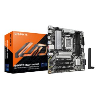   GIGABYTE B860M DS3H WIFI6E Intel B860 LGA 1851 (Socket V1) Micro ATX