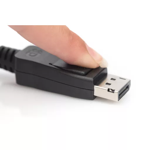 Digitus AK-340106-050-S DisplayPort kábel 5 M Fekete