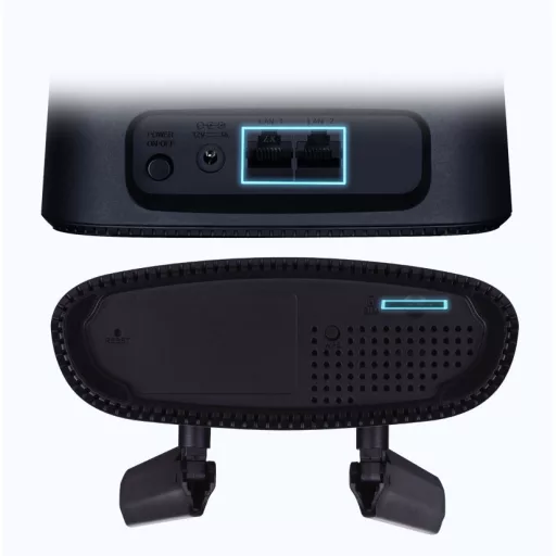 D-Link DWR-960 vezetéknélküli router Gigabit Ethernet Kétsávos (2,4 GHz / 5 GHz) 4G Fekete
