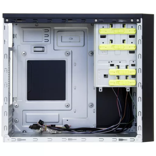 Chieftec CT-01B-OP Mini Tower Fekete