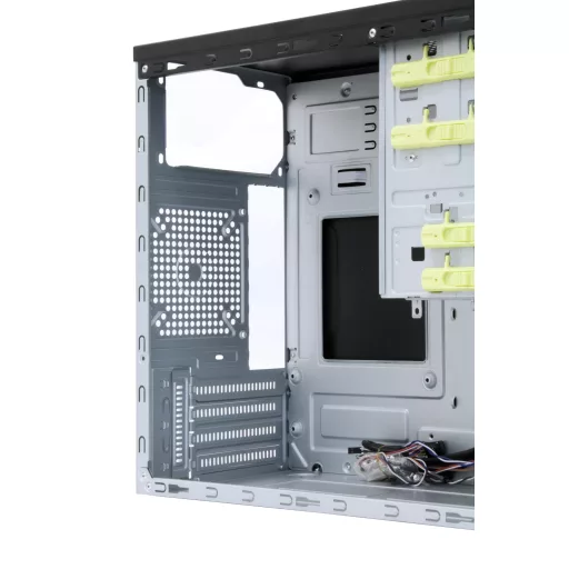 Chieftec CT-01B-OP Mini Tower Fekete