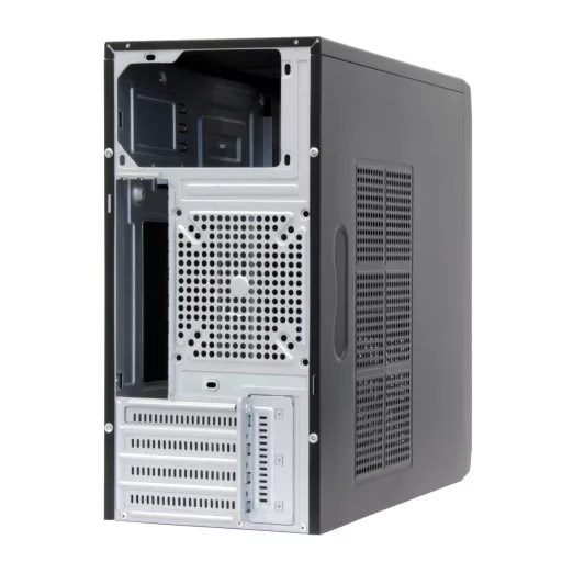 Chieftec CT-01B-OP Mini Tower Fekete