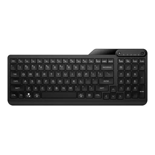 HP 475 Dual-Mode Wireless Keyboard billentyűzet Univerzális RF vezeték nélküli + Bluetooth Fekete