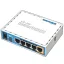 Mikrotik HAP ac lite 733 Mbit/s Fehér Ethernet-áramellátás (PoE) támogatása