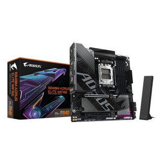   GIGABYTE B840M AORUS ELITE WIFI6E AMD B840 Socket AM5 Micro ATX