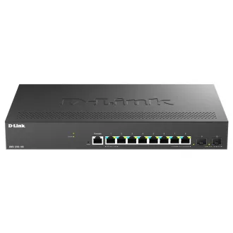   D-Link DMS-1250-10S/E hálózati kapcsoló Vezérelt 2.5G Ethernet (100/1000/2500) Fekete