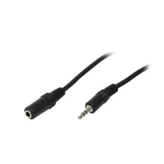 LogiLink 3.5mm - 3.5mm, 10m audio kábel Fekete