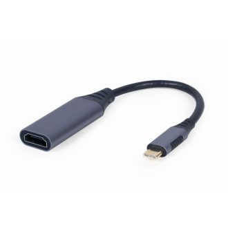   Cablexpert A-USB3C-HDMI-01 video átalakító kábel 0,15 M USB C-típus Szürke