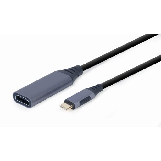 Cablexpert A-USB3C-HDMI-01 video átalakító kábel 0,15 M USB C-típus Szürke