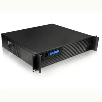 Techly I-CASE IPC-240L Rack Fekete