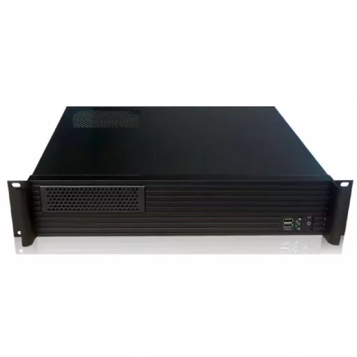 Techly I-CASE IPC-240L Rack Fekete