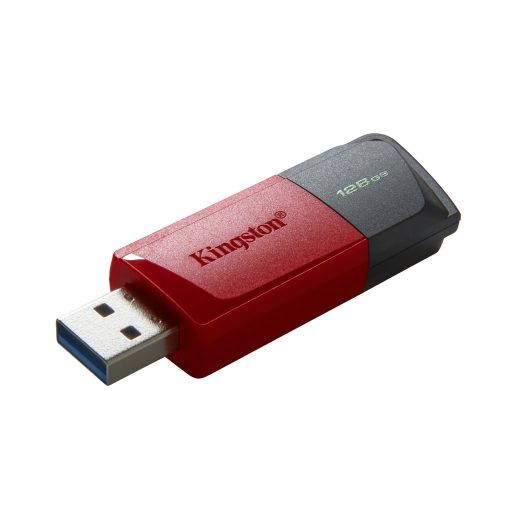 Kingston Technology DataTraveler Exodia M USB flash meghajtó 128 GB USB A típus 3.2 Gen 1 (3.1 Gen 1) Fekete, Vörös