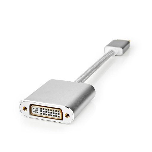 Nedis CCTB37250AL02 video átalakító kábel 0,2 M DisplayPort DVI-D Ezüst