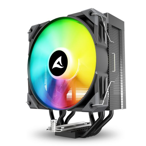 Sharkoon A40 RGB Processzor Hűtő 12 cm Fekete 1 db