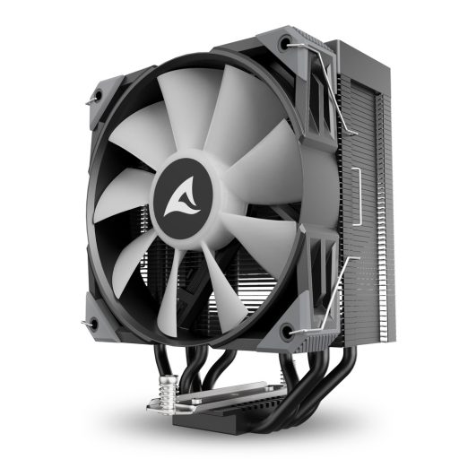 Sharkoon A40 RGB Processzor Hűtő 12 cm Fekete 1 db