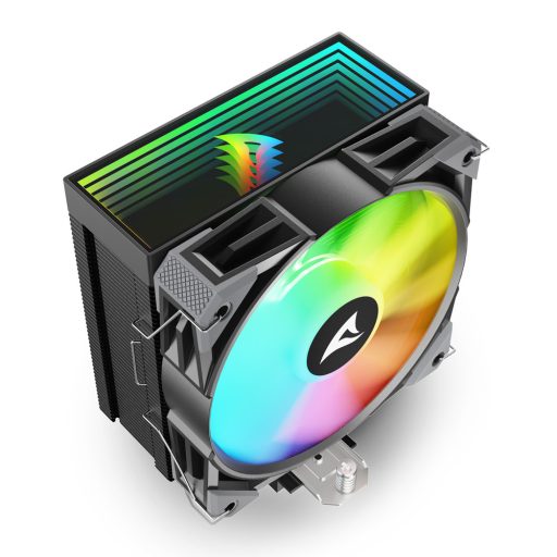 Sharkoon A40 RGB Processzor Hűtő 12 cm Fekete 1 db