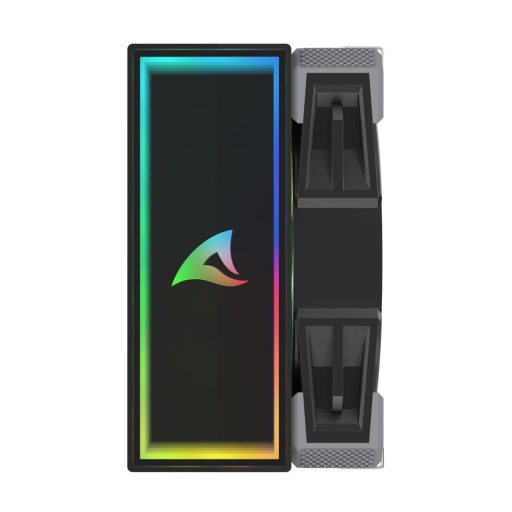 Sharkoon A40 RGB Processzor Hűtő 12 cm Fekete 1 db