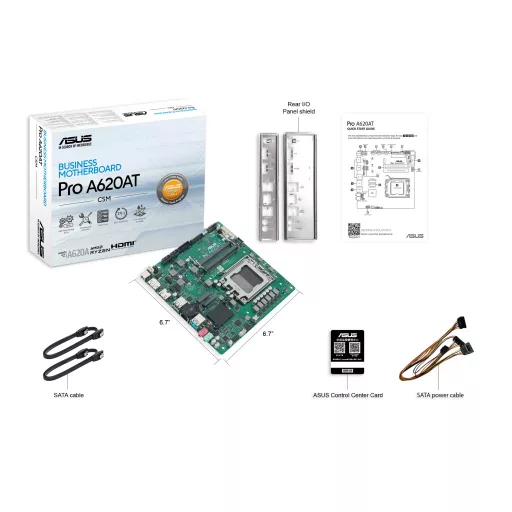 ASUS 90MB1L5M-M0EAYC AMD A620A Socket AM5 mini ITX