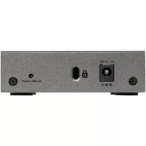 NETGEAR GS105E-200PES hálózati kapcsoló Vezérelt L2/L3 Gigabit Ethernet (10/100/1000) Szürke