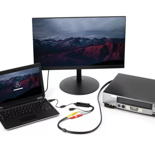 StarTech.com SVID2USB232 videórögzítő eszköz Composite + S-Video + RCA