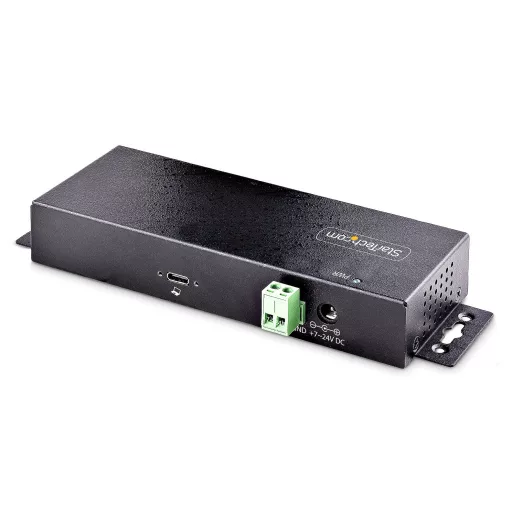 StarTech.com HB31C5A2CME hálózati csatlakozó USB 3.2 Gen 2 (3.1 Gen 2) Type-C 10000 Mbit/s Fekete