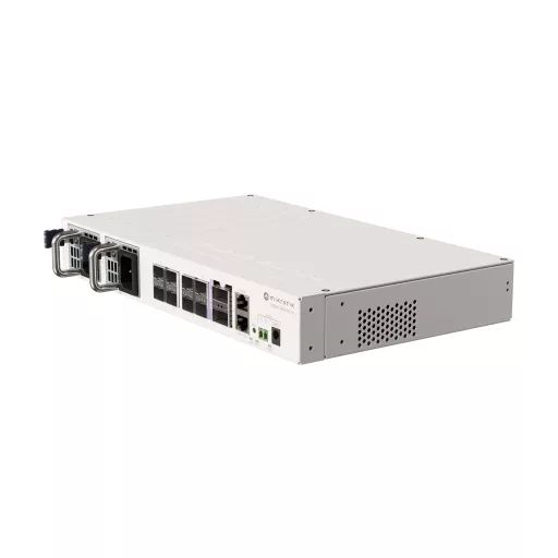 Mikrotik CRS510-8XS-2XQ-IN hálózati kapcsoló L3 Fast Ethernet (10/100) Ethernet-áramellátás (PoE) támogatása Fehér