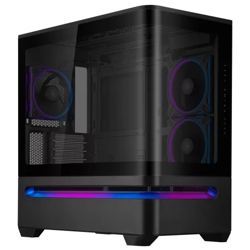 ASUS PRIME AP202 ARGB Midi Tower Fekete