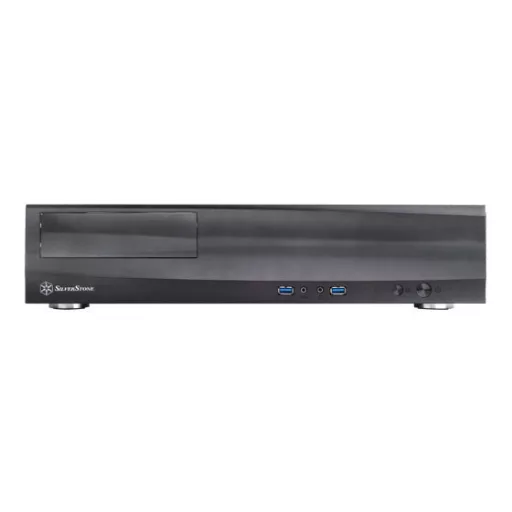 Silverstone ML03 HTPC Fekete