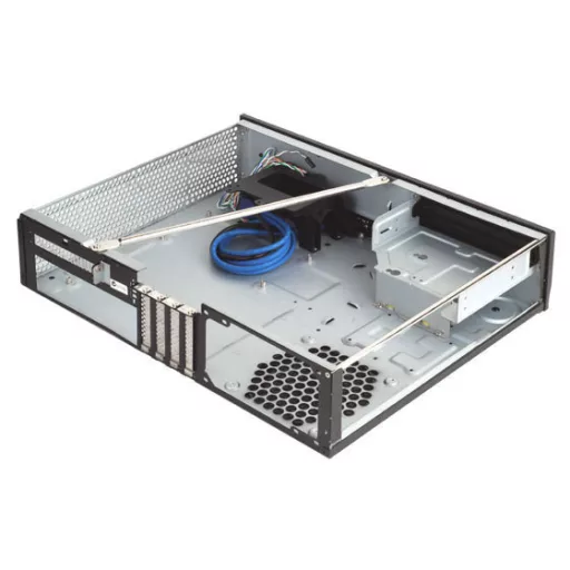 Silverstone ML03 HTPC Fekete