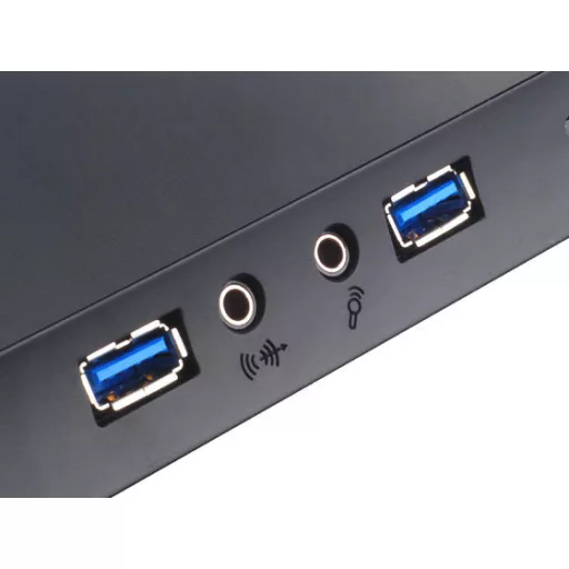 Silverstone ML03 HTPC Fekete