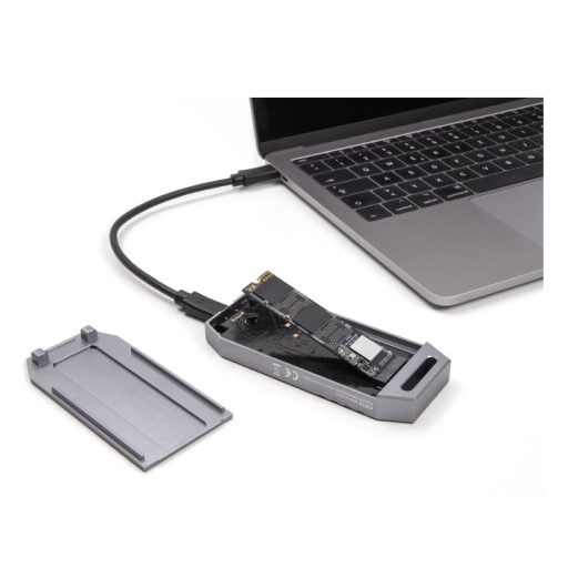 DeLOCK 42033 tárolóegység burkolat Külső SSD ház Szürke M.2