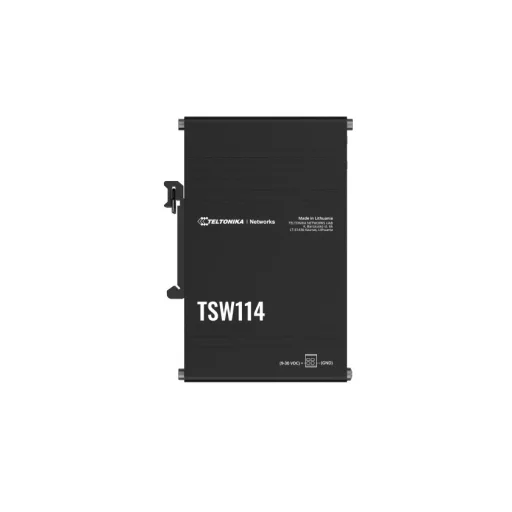 Teltonika TSW114000000 hálózati kapcsoló Beállítást nem igénylő (unmanaged) Gigabit Ethernet (10/100/1000) Fekete