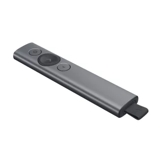   Logitech 910-004861 vezeték nélküli bemutatóeszköz Bluetooth/RF Szürke