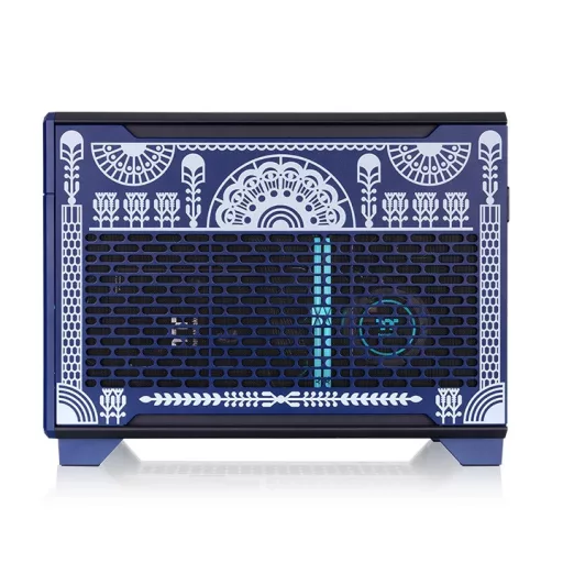 Thermaltake TR100 Koralie Edition Cobalt Blue Mini Tower Kék