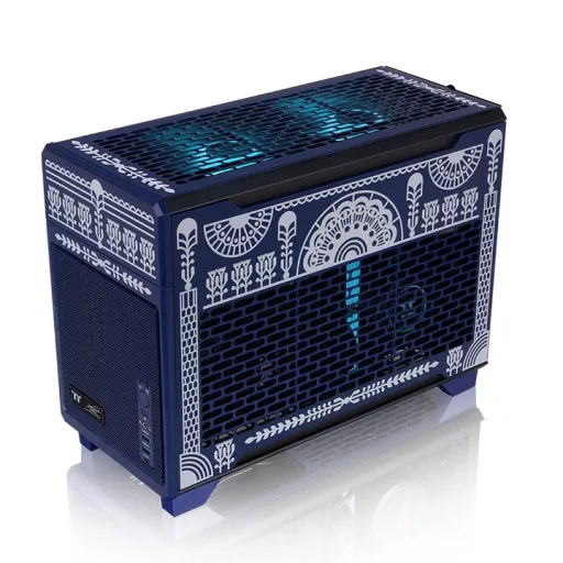 Thermaltake TR100 Koralie Edition Cobalt Blue Mini Tower Kék