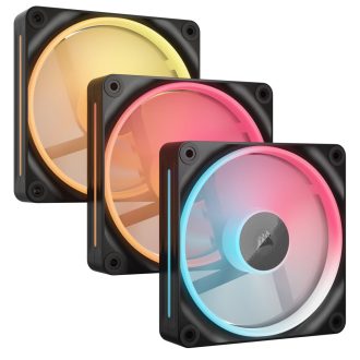 Corsair iCUE LINK LX120-R RGB 12 cm Fekete 3 db